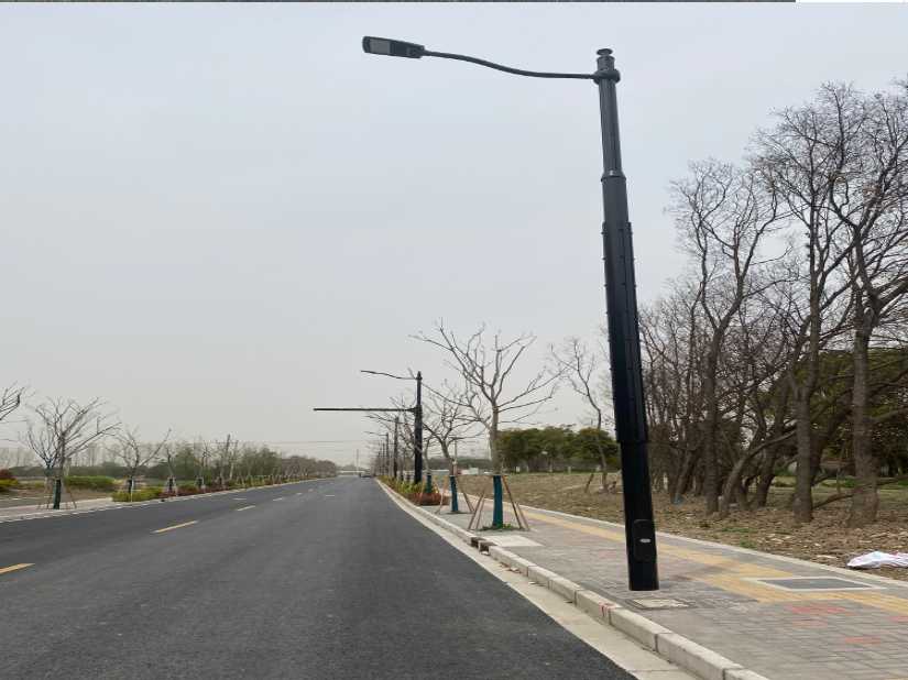 桂平市上海综合杆 太阳能路灯工程